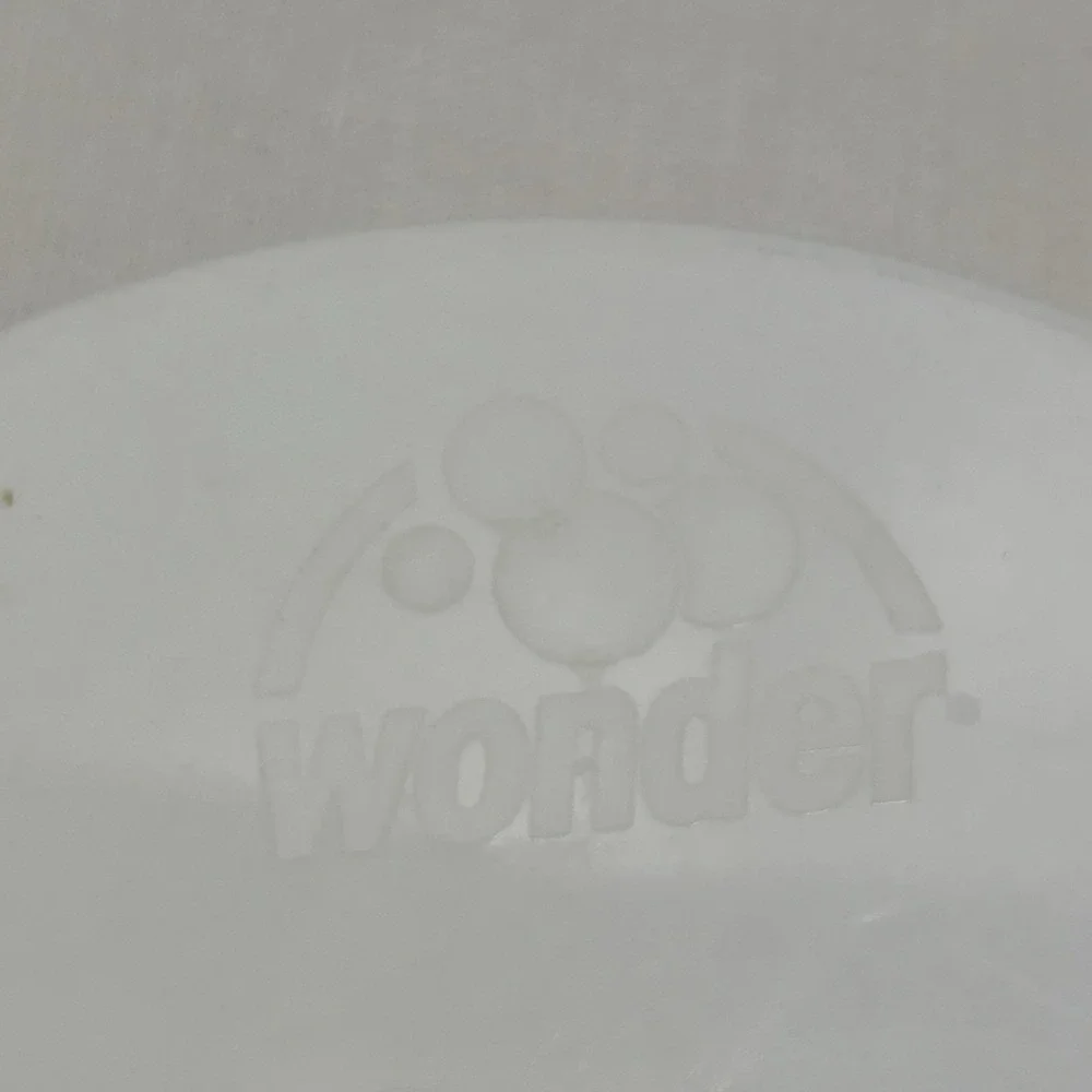 Vintage Wonder Bread Shaped Sandwich Keeper Storage Container‎ Logo Lunchbox